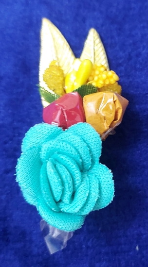 Picture of Double Leaf Design with Haldi Kumkum ( pack of 20 pcs)