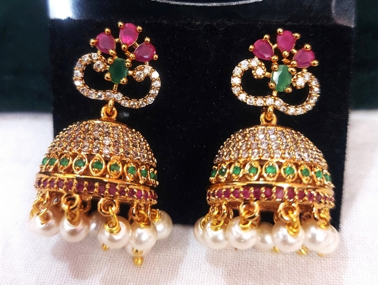 Picture of Elegant Jhumka Earrings