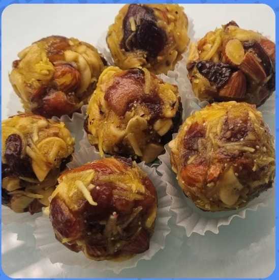 Picture of Organic Jaggery Dry Fruit Laddu