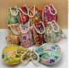 Picture of Embroidered Mirror Work Potili bags (set OF 6)