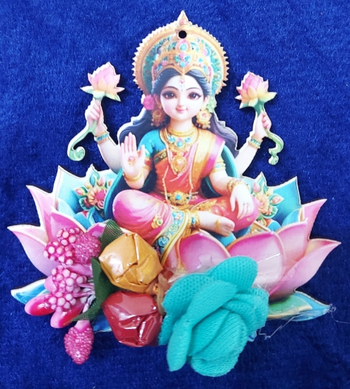 Picture of Lakshmi MDF with Haldi Kumkum ( pack of 20 pcs)