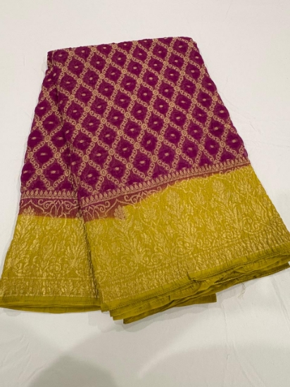 Picture of Tissue Crush Saree