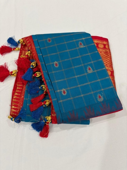 Picture of Semi Gadwal Saree